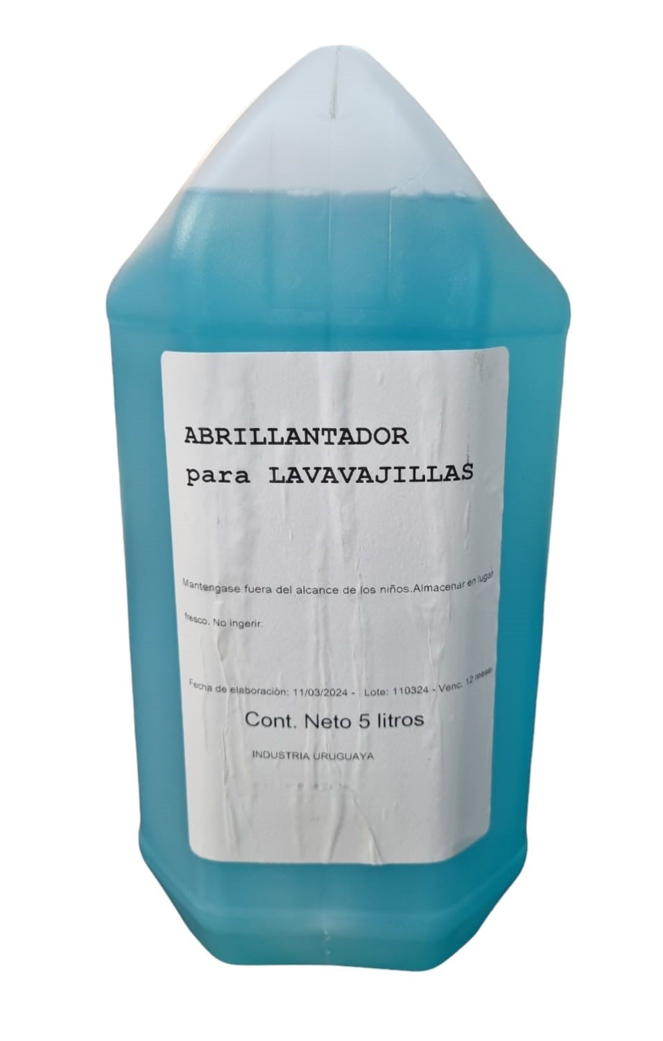 Abrillantador Para Lavavajillas 5 Litros