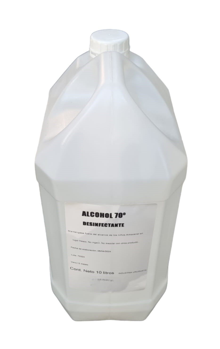 Alcohol Al 70% Desinfectante 10 Litros