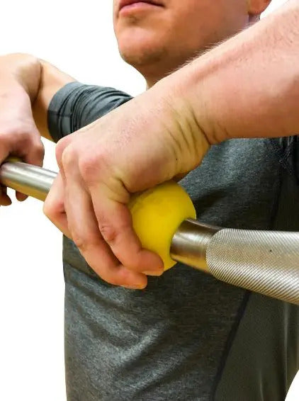 Agarre De Silicona Mango Handle Dumbell Grip - Rojo