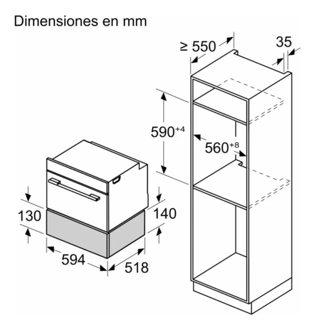 Modulo De Calentamiento Empotrable Bosch Bic7101b1