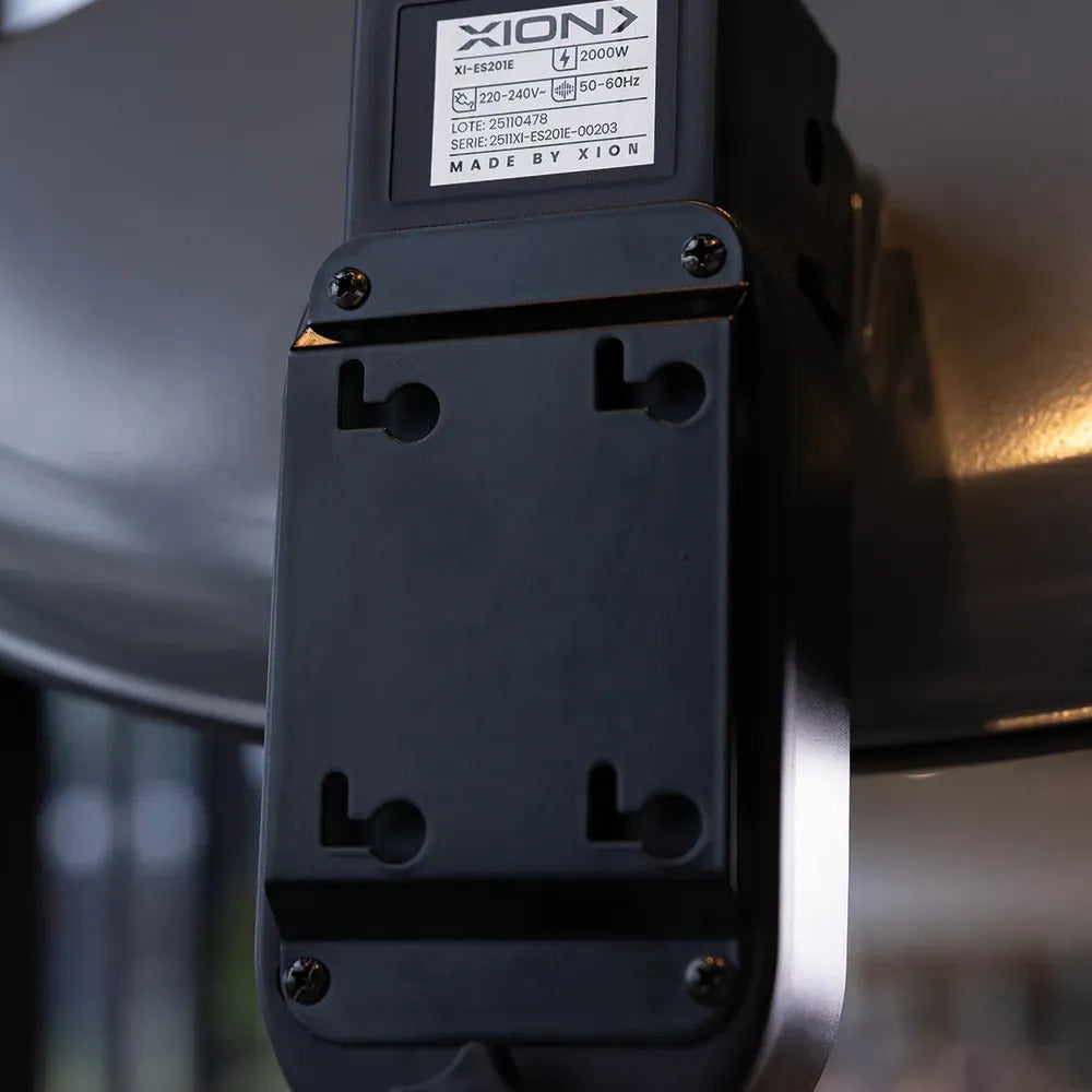 Calefactor Infrarrojo Para Exterior Xion Xi-es201e Negro