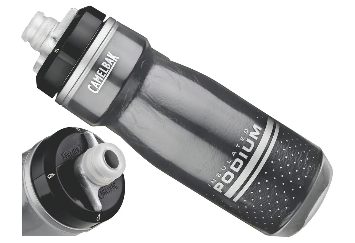 Botella Caramañola Podium Doble Insulación 710ml Camelbak Qo Negro