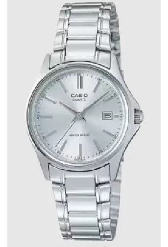 Reloj Casio Metal Dama 28mm Ltp-1183a-7a - Plateado
