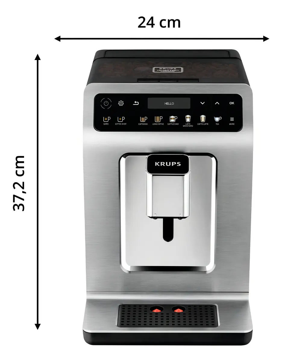 Cafetera Espresso Krups Evidence Ea894t10 - Titanio