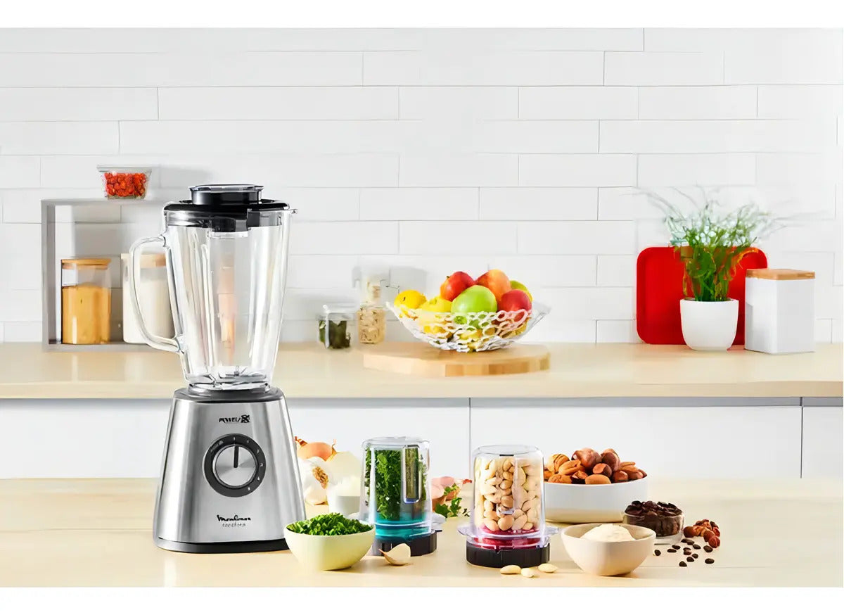 Licuadora Moulinex Blendforce 800 W Lm439d10 - Acero Inoxidable