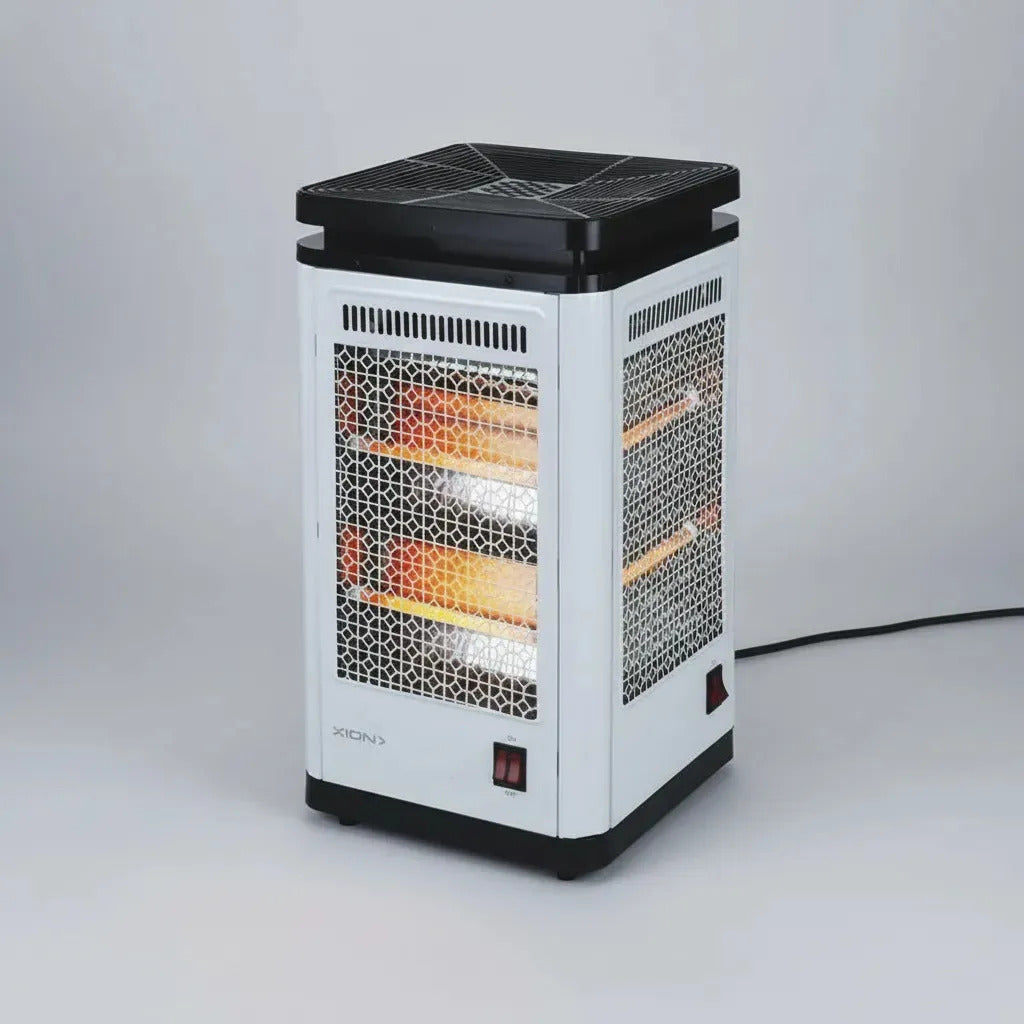 Estufa A Cuarzo Xion 360 Grados Xi-es2000 Blanco