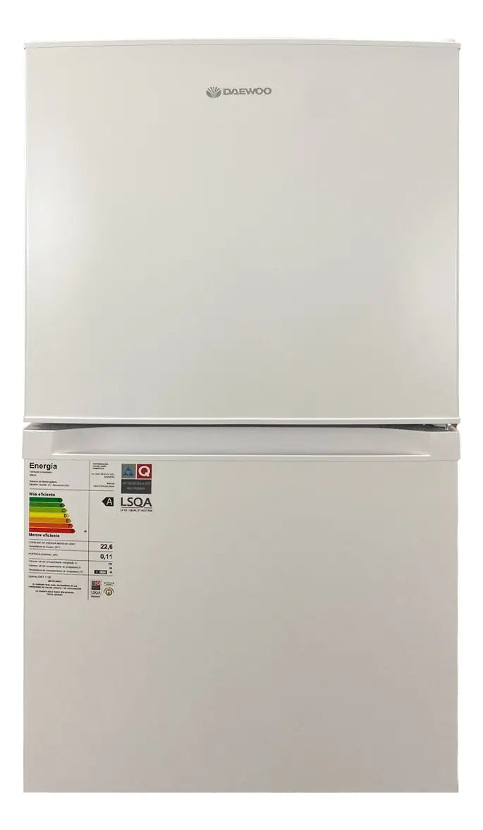 Refrigerador Daewoo Frío Húmedo 207 Lts Dart225dw Blanco
