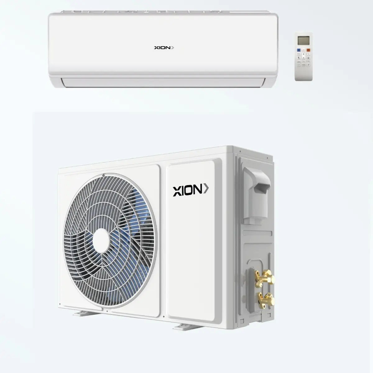 Aire Acondicionado Split Xion 9000 Btu Xi-aas9000-2 Blanco