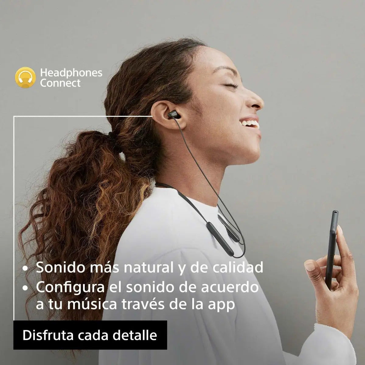 Auriculares Inalámbricos In Ear Sony Wi-c100 - Negro