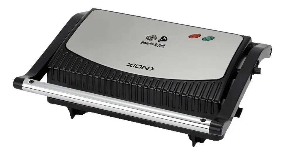 Sandwichera Grill Xion 2 Panes 750w Xi-gr2 - Negro