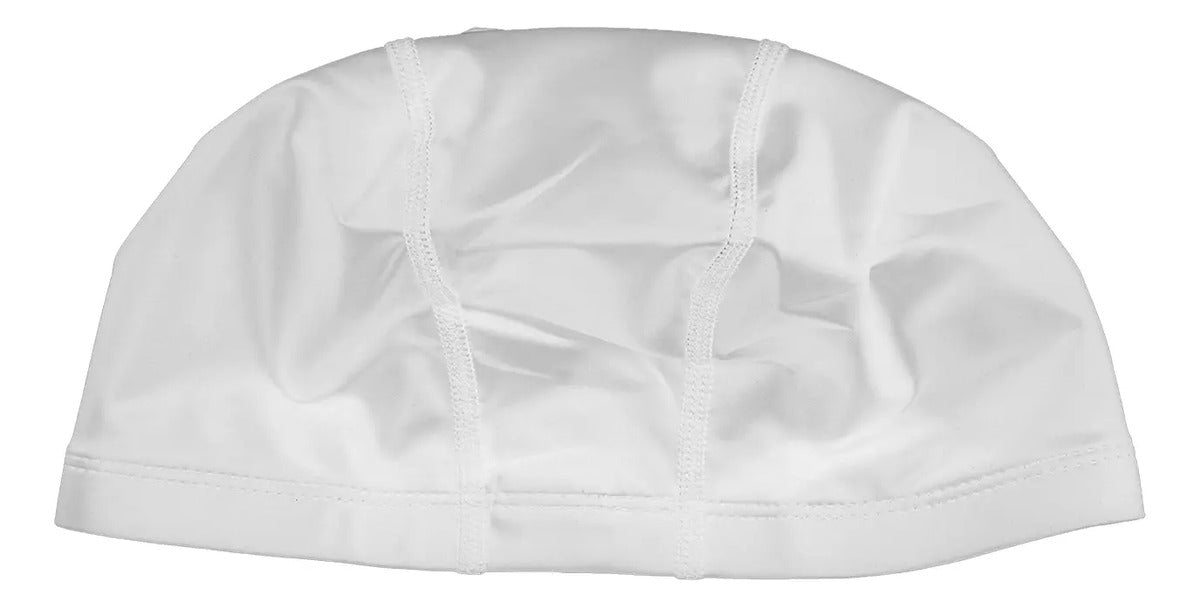 Gorra Natación Light Sensation Ii Poliéster Arena Blanco Liso Único