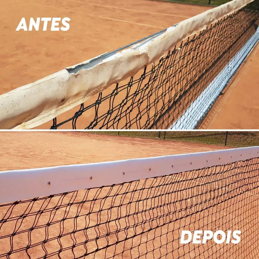 Banda Superior Para Red De Tenis 13mx15cm Gismar