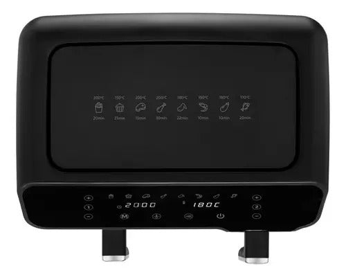 Freidora De Aire Digital Ufesa Storm Doble Cubeta - Negro