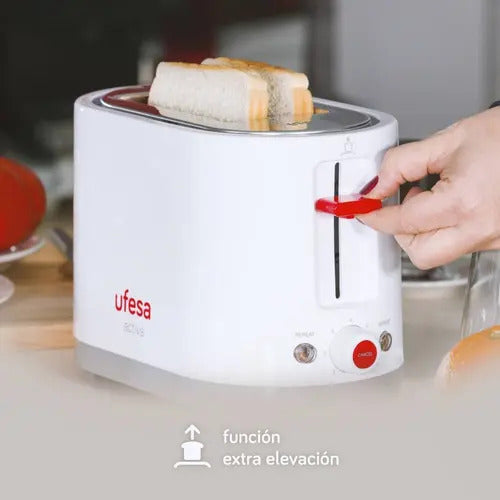 Tostadora Ufesa Activa 2 Panes 750w Tt7385 - Blanco