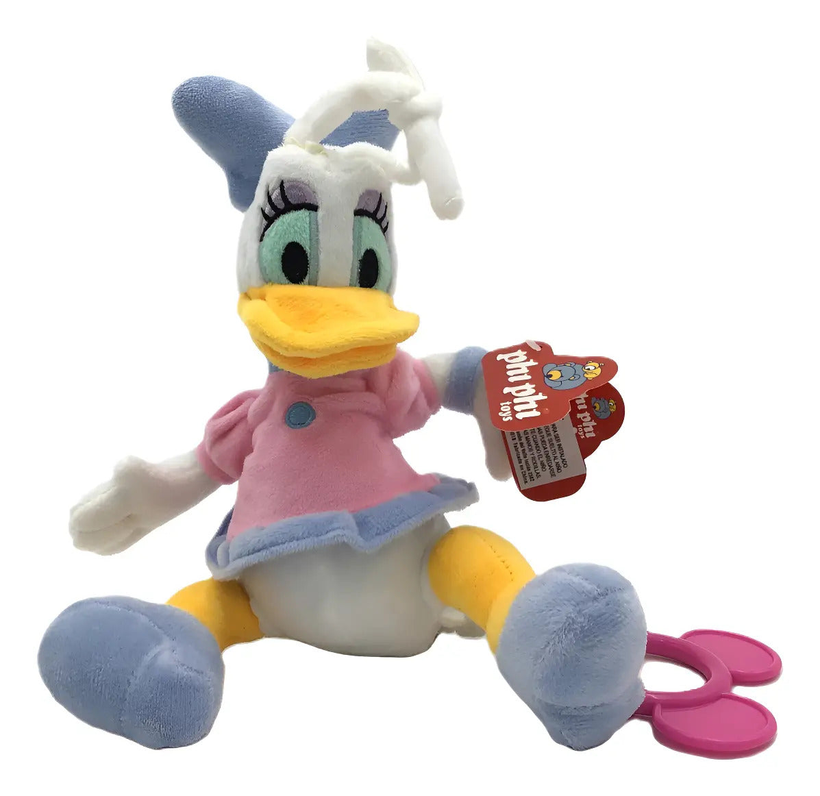 Peluche Daisy Dormidera Musical Mickey Mouse - Multicolor