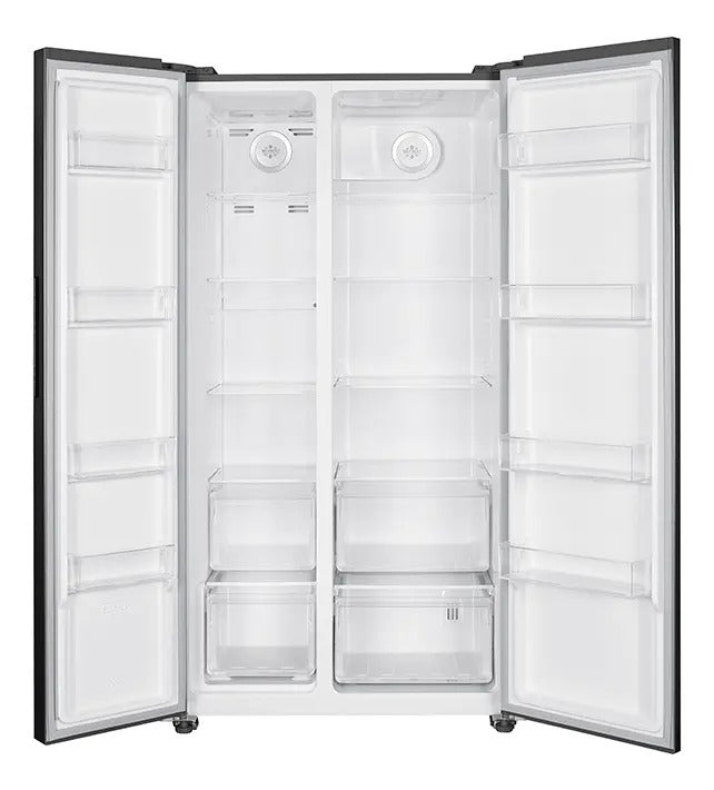 Refrigerador Smartlife Side By Side 2 Puertas Sbs690s2p Qofe Gris