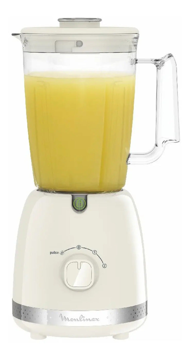 Licuadora Moulinex Soleil 1,25 Lt 2 Vel 500w - Blanco