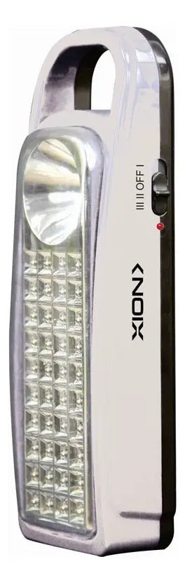 Luz De Emergencia Y Linterna Led Xi-fl1889 - Blanco