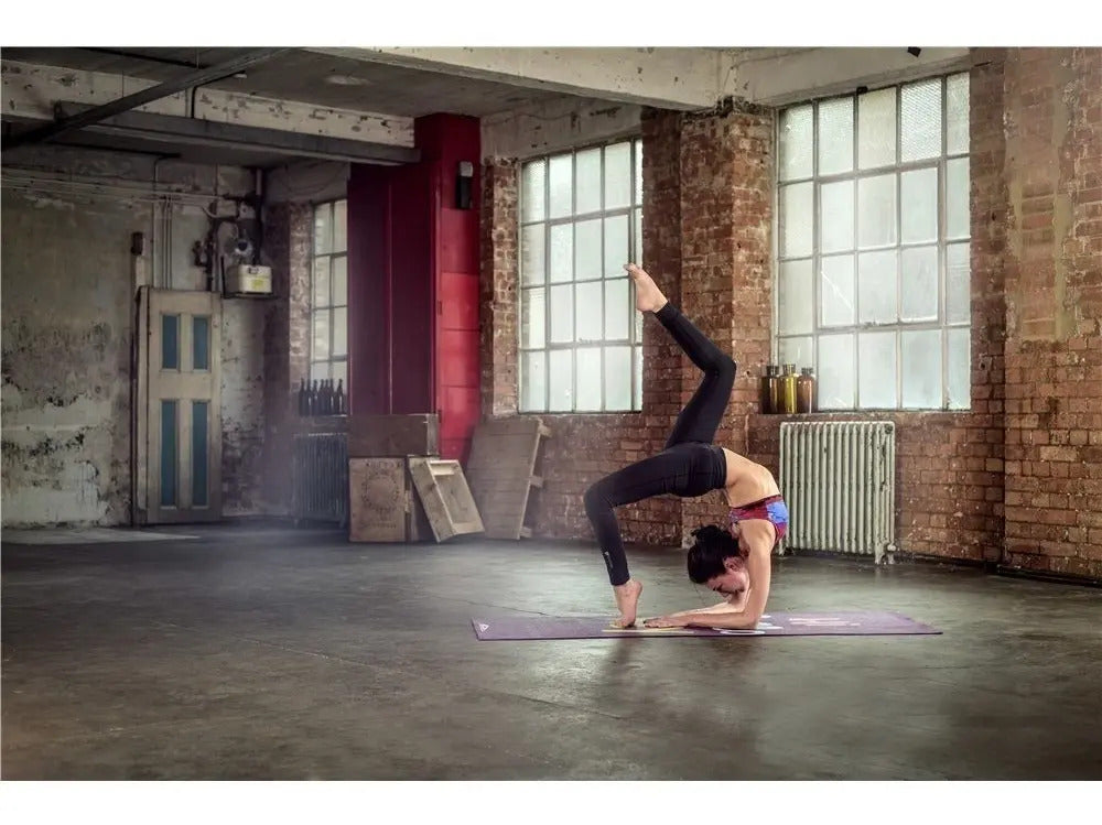 Colchoneta Yoga Mat 4mm Reebok - Violeta