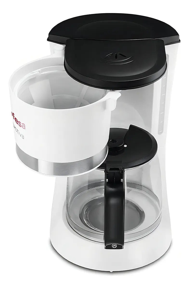 Cafetera De Goteo Ufesa Activa 12 Tazas 680w Cg7123 - Blanco