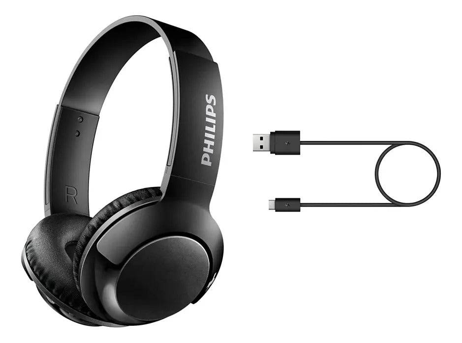 Auriculares Inalámbricos Philips Shb3075bk/00 - Negro