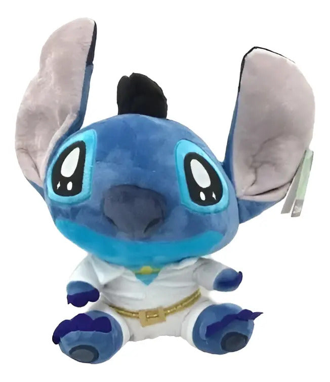 Peluche Stitch Con Ropa Varios Diseños 25 Cm - Blanco