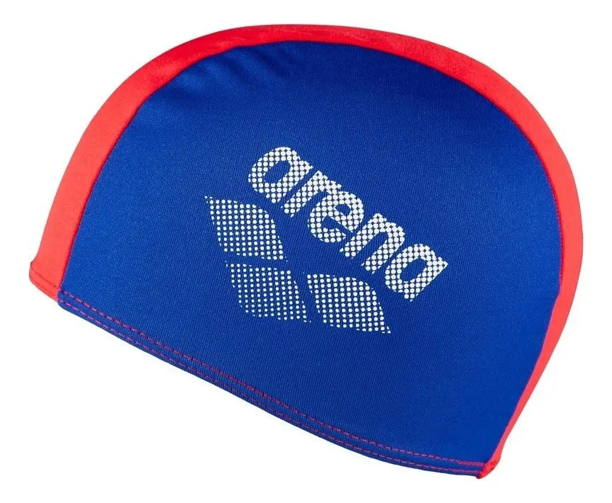 Gorra De Natación Polyester Jr 6 A 12 Años Arena - Azul Y Rojo Junior