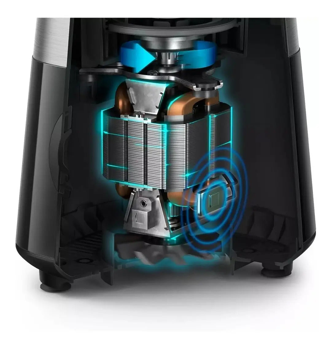 Licuadora Philips 1.200w 2 Lt 12 Vel Hr2242/90 - Negro