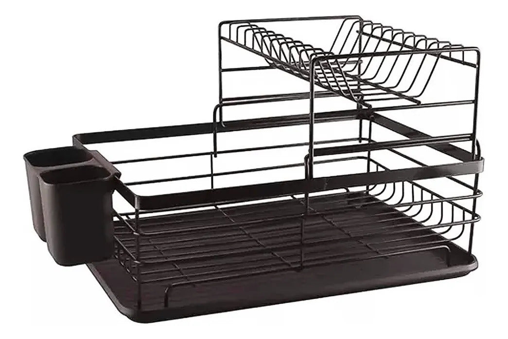 Escurridor De Platos 2 Pisos 42x32x22 Cms