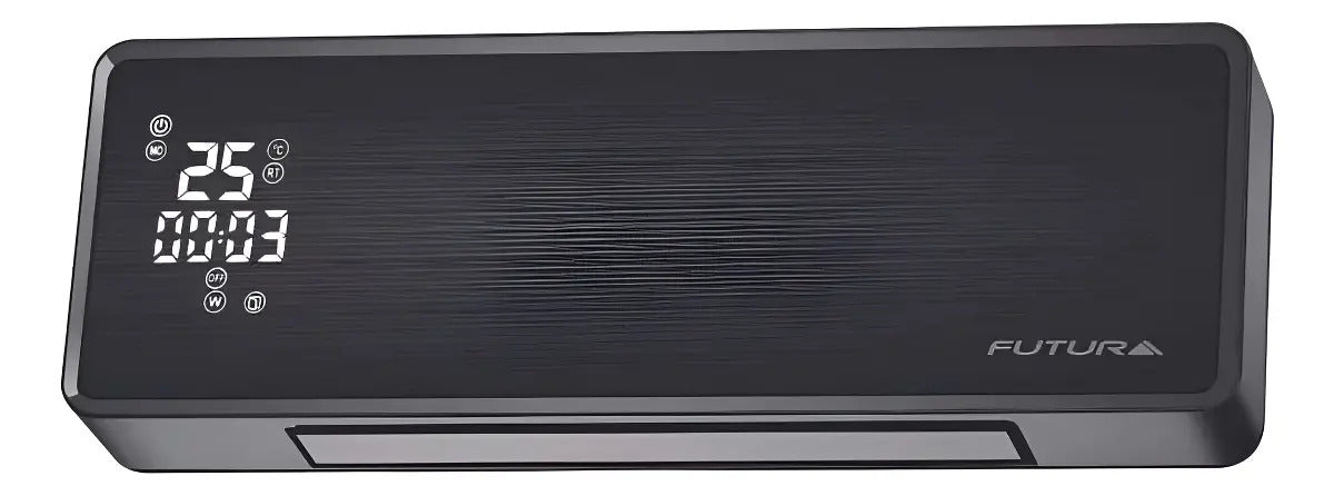 Convector Eléctrico De Pared Futura Cw2000b - Negro