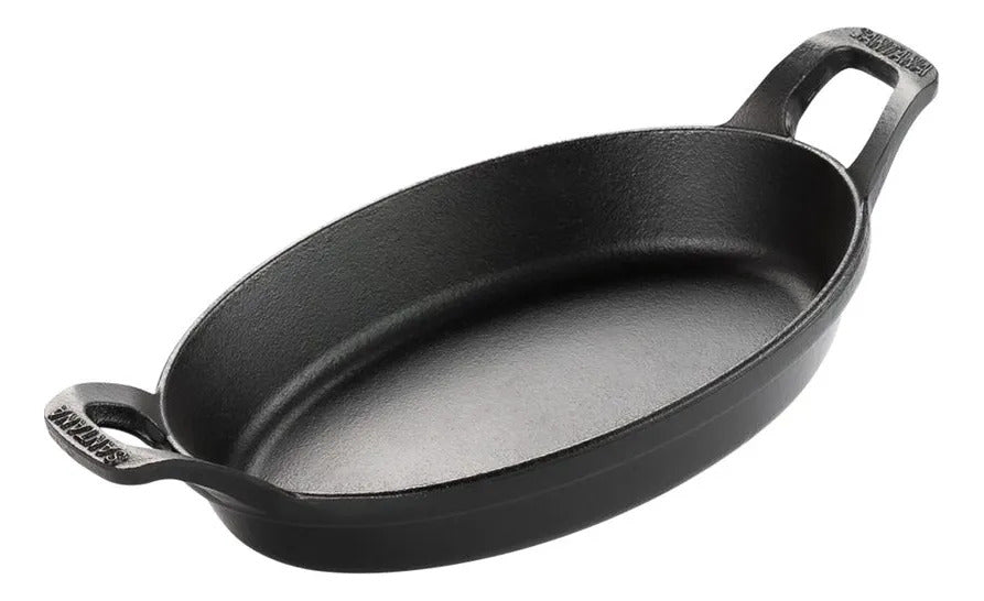 Asadera Oval Hierro 28x15x4 Cm Santana