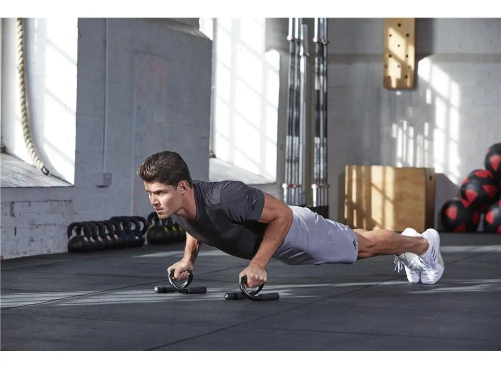 Push Up Barras Fijas Flexiones Lagartijas adidas - Negro