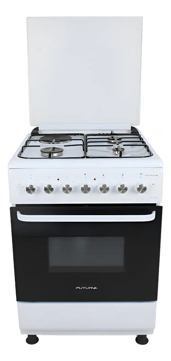 Cocina Combinada Futura Valencia Fut-60-cm31b - Blanco