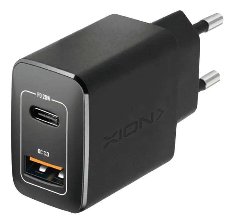 Cargador Xion Carga Rápida Usb Tipo C + Usb A Xi-cg20 Único