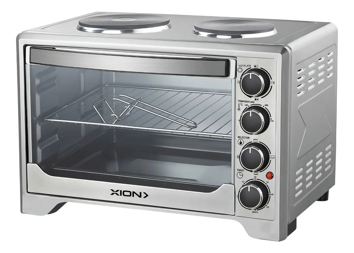 Horno Eléctrico 53 Lt 2 Discos Total Inox Xi-he54x Inox