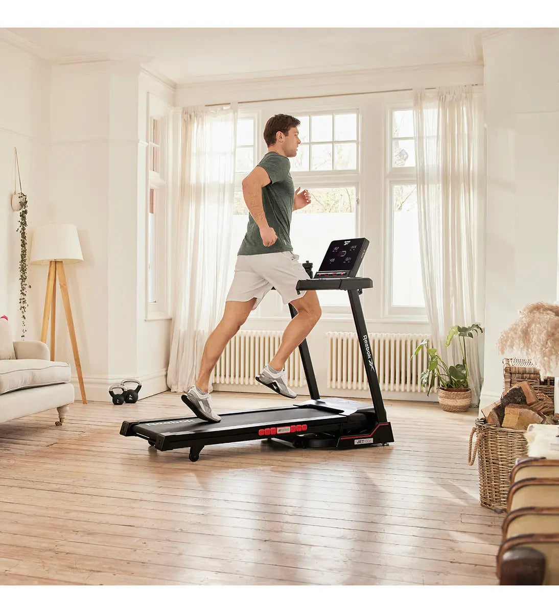 Caminador Plegable Reebok Jet 100z - Negro