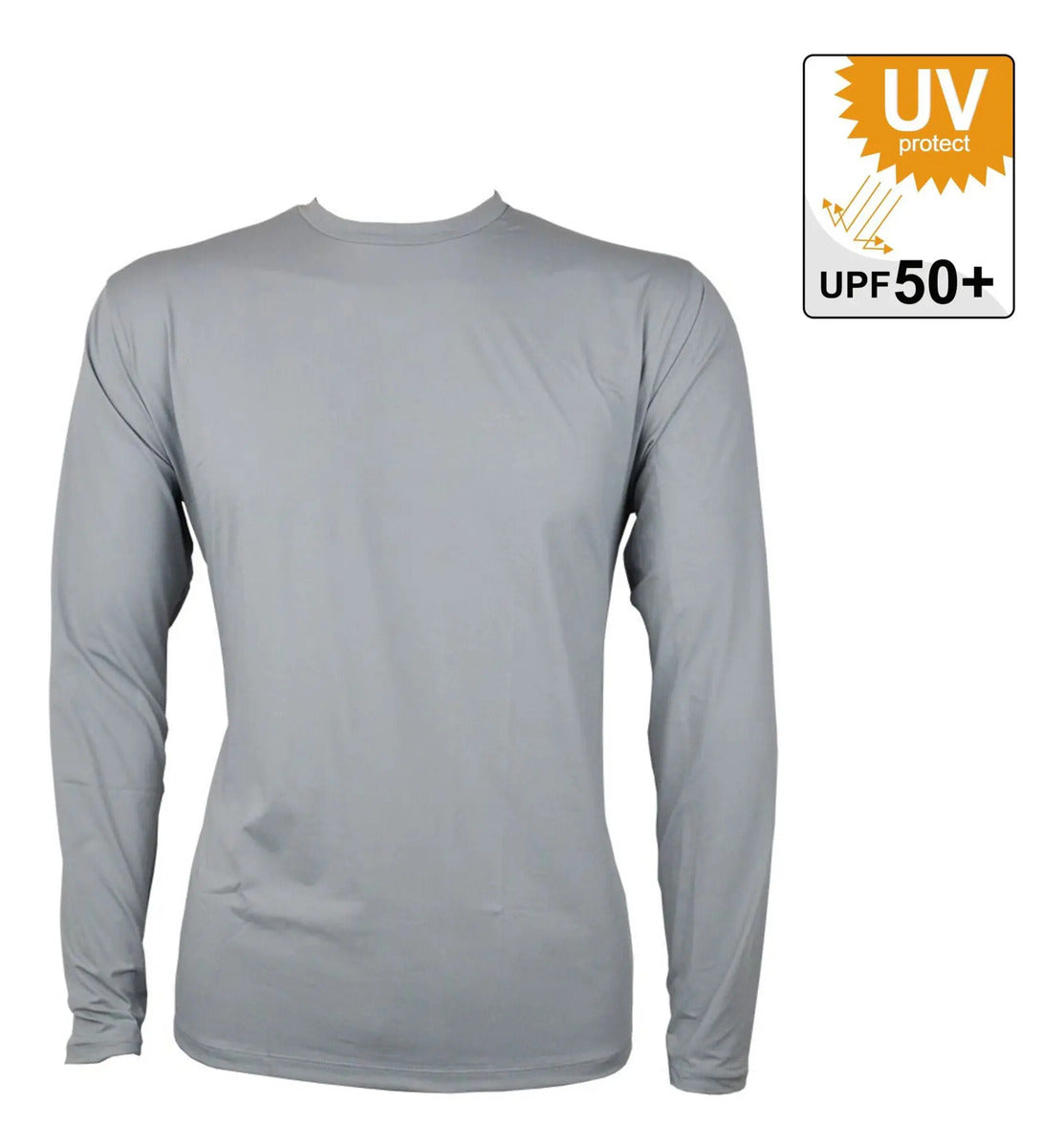 Remera Térmica Filtro Uv50+ Playa Deportes Elite - Ceniza M