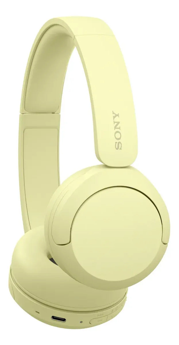 Auriculares Sony Bluetooth Inalámbricos Wh-ch520 - Amarillo