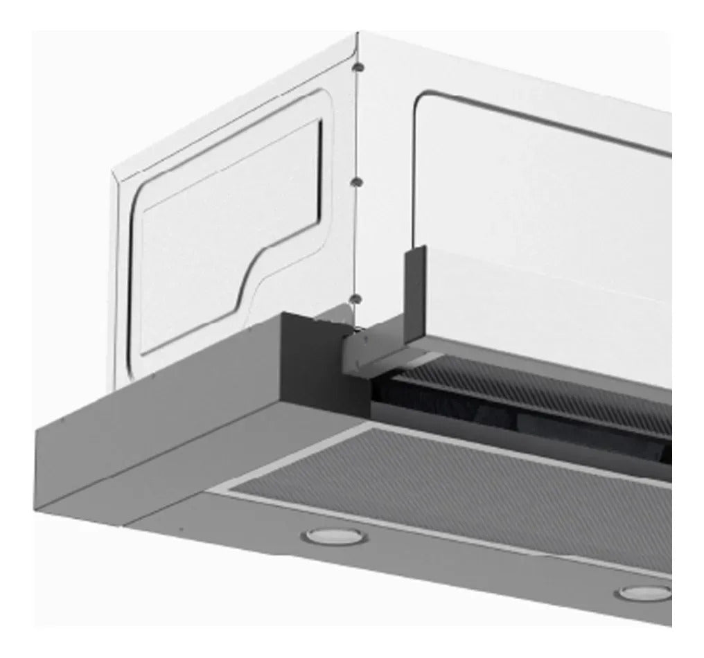 Campana Telescópica 60cm Smartlife 102w Sl-ch60tl Gris
