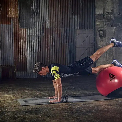 Pelota De Pilates 65cm Reebok - Rojo