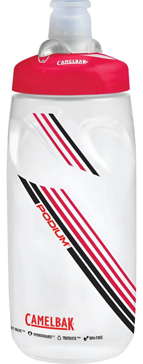 Botella Caramañola Podium 620ml Transparente Camelbak Blanco
