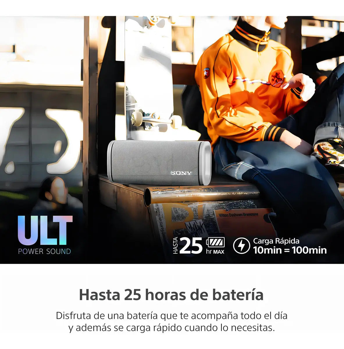 Parlante Portátil Bluetooth Sony Ult Field 5 Srs-ult50 Blanco