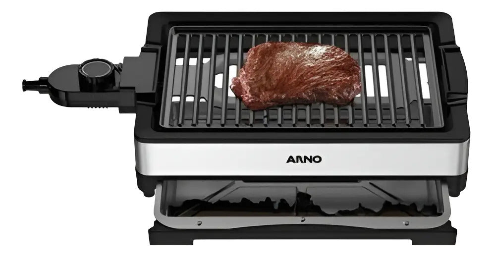Parrilla Churrasquera Eléctrica Arno 1000w - Inox