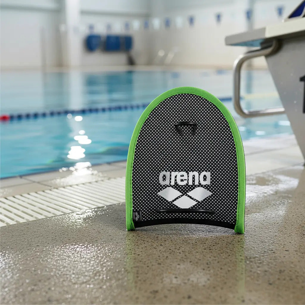 Manopla Pala Natación Nado Eficaz Flex Paddle Arena Negro/verde M