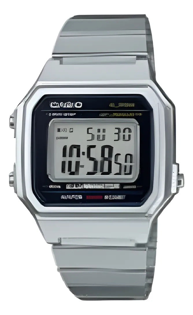 Reloj Casio Digital 42mm B-650wd-1a - Plateado