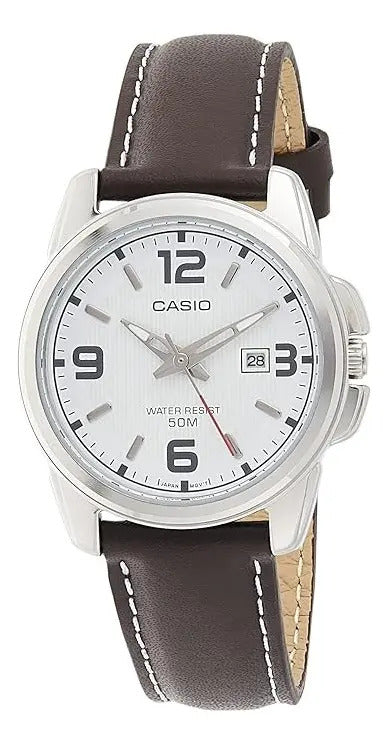 Reloj Casio Cuero Dama Ltp-1314l-7a - Marrón