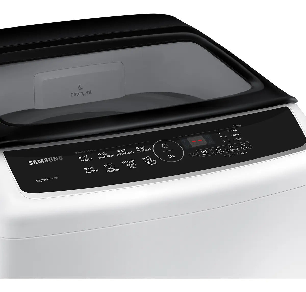 Lavarropas Samsung Carga Superior 8 Kg Inv Sawa80cg4240bw Qo Blanco