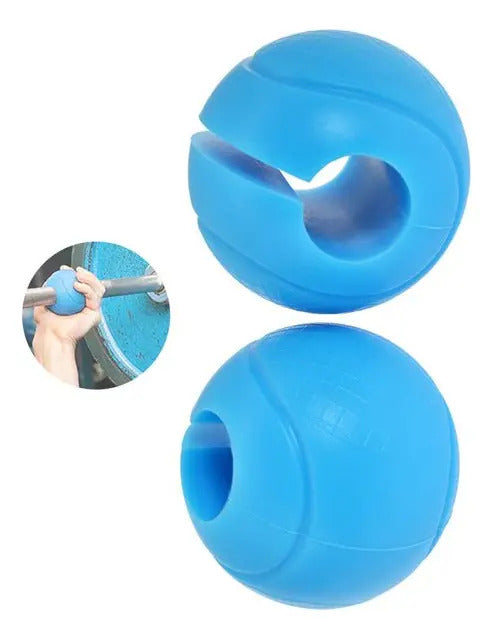 Agarre De Silicona Mango Handle Dumbell Grip - Azul