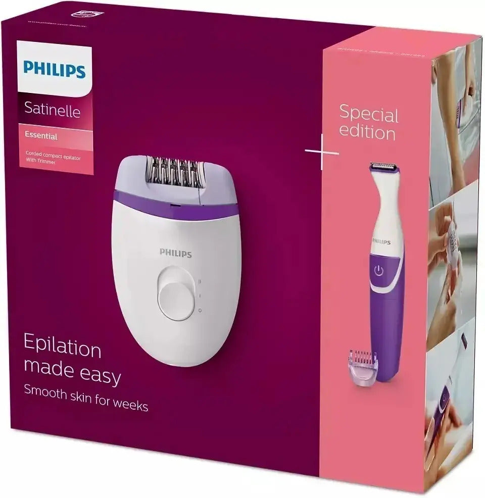 Depiladora + Recortador De Cavado Philips Brp505/0 - Violeta