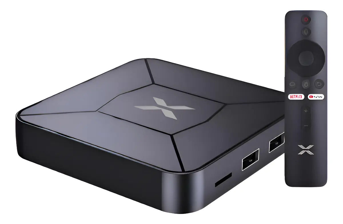 Android Tv Box Xion 4k Hdmi-miracast Xi-atv4k - Negro De Voz
